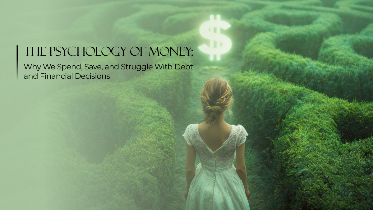 Women reflecting on spending, saving, and emotions influencing financial decisions and debt
